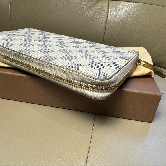 Louis Vuitton Zippy Organizer Damier Azur canvas - Picture 15 of 15